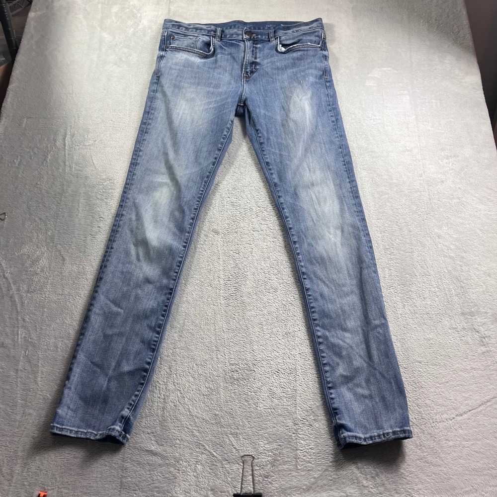 Banana Republic Traveler Slim Fit Jeans Mens 33x34 Blue Denim Pants